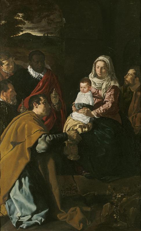 Diego Velazquez Adoration of the Magi oil painting picture
